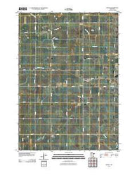 Myrtle Minnesota Historical topographic map, 1:24000 scale, 7.5 X 7.5 Minute, Year 2010