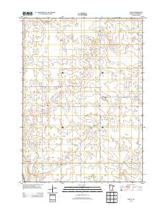 Myrtle Minnesota Historical topographic map, 1:24000 scale, 7.5 X 7.5 Minute, Year 2013