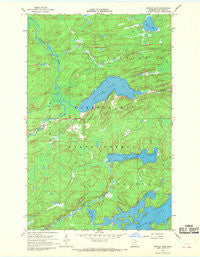 Myrtle Lake Minnesota Historical topographic map, 1:24000 scale, 7.5 X 7.5 Minute, Year 1968