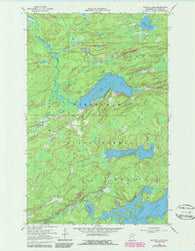 Myrtle Lake Minnesota Historical topographic map, 1:24000 scale, 7.5 X 7.5 Minute, Year 1968