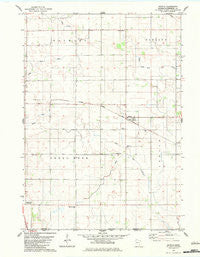 Myrtle Minnesota Historical topographic map, 1:24000 scale, 7.5 X 7.5 Minute, Year 1982