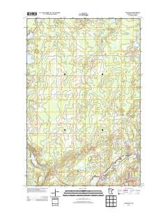 Nashwauk Minnesota Historical topographic map, 1:24000 scale, 7.5 X 7.5 Minute, Year 2013