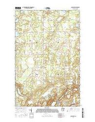 Nashwauk Minnesota Current topographic map, 1:24000 scale, 7.5 X 7.5 Minute, Year 2016