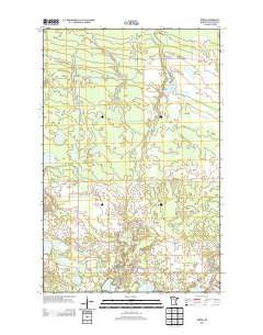 Nebish Minnesota Historical topographic map, 1:24000 scale, 7.5 X 7.5 Minute, Year 2013