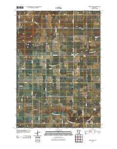 Nerstrand Minnesota Historical topographic map, 1:24000 scale, 7.5 X 7.5 Minute, Year 2010