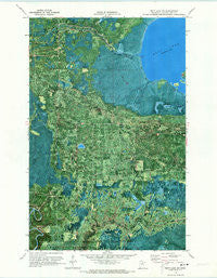 Nett Lake SW Minnesota Historical topographic map, 1:24000 scale, 7.5 X 7.5 Minute, Year 1970