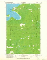 Nett Lake Minnesota Historical topographic map, 1:24000 scale, 7.5 X 7.5 Minute, Year 1969