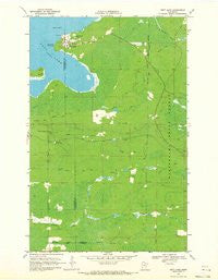Nett Lake Minnesota Historical topographic map, 1:24000 scale, 7.5 X 7.5 Minute, Year 1969