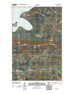 Nett Lake Minnesota Historical topographic map, 1:24000 scale, 7.5 X 7.5 Minute, Year 2010