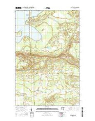 Nett Lake Minnesota Current topographic map, 1:24000 scale, 7.5 X 7.5 Minute, Year 2016