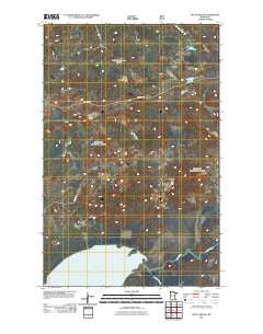 Nett Lake NE Minnesota Historical topographic map, 1:24000 scale, 7.5 X 7.5 Minute, Year 2011