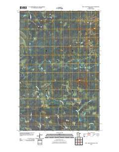 Nett Lake River East Minnesota Historical topographic map, 1:24000 scale, 7.5 X 7.5 Minute, Year 2010