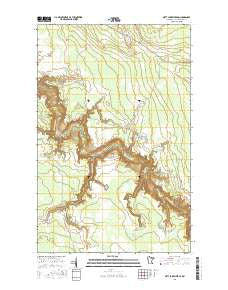 Nett Lake River SE Minnesota Current topographic map, 1:24000 scale, 7.5 X 7.5 Minute, Year 2016