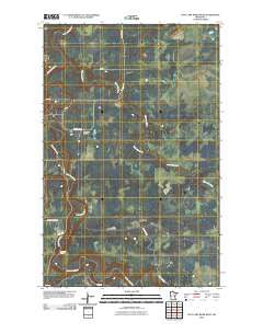 Nett Lake River West Minnesota Historical topographic map, 1:24000 scale, 7.5 X 7.5 Minute, Year 2010