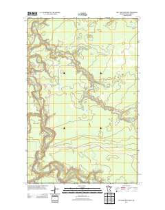 Nett Lake River West Minnesota Historical topographic map, 1:24000 scale, 7.5 X 7.5 Minute, Year 2013
