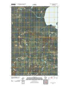 Nett Lake SW Minnesota Historical topographic map, 1:24000 scale, 7.5 X 7.5 Minute, Year 2010