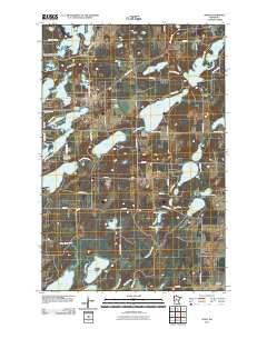 Nevis Minnesota Historical topographic map, 1:24000 scale, 7.5 X 7.5 Minute, Year 2010