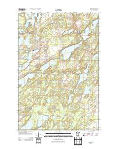 Nevis Minnesota Historical topographic map, 1:24000 scale, 7.5 X 7.5 Minute, Year 2013