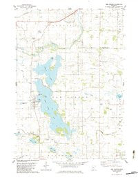 New Auburn Minnesota Historical topographic map, 1:24000 scale, 7.5 X 7.5 Minute, Year 1982