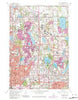 New Brighton Minnesota Historical topographic map, 1:24000 scale, 7.5 X 7.5 Minute, Year 1967
