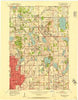 New Brighton Minnesota Historical topographic map, 1:24000 scale, 7.5 X 7.5 Minute, Year 1952