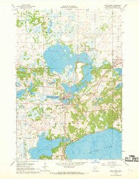 New London Minnesota Historical topographic map, 1:24000 scale, 7.5 X 7.5 Minute, Year 1967