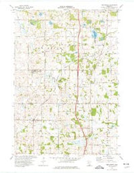 New Market Minnesota Historical topographic map, 1:24000 scale, 7.5 X 7.5 Minute, Year 1974