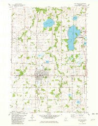 New Prague Minnesota Historical topographic map, 1:24000 scale, 7.5 X 7.5 Minute, Year 1981