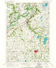 New Prague Minnesota Historical topographic map, 1:62500 scale, 15 X 15 Minute, Year 1957