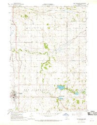 New Richland Minnesota Historical topographic map, 1:24000 scale, 7.5 X 7.5 Minute, Year 1967
