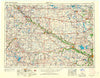 New Ulm Minnesota Historical topographic map, 1:250000 scale, 1 X 2 Degree, Year 1953