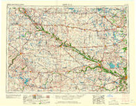 New Ulm Minnesota Historical topographic map, 1:250000 scale, 1 X 2 Degree, Year 1967