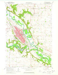 New Ulm Minnesota Historical topographic map, 1:24000 scale, 7.5 X 7.5 Minute, Year 1964