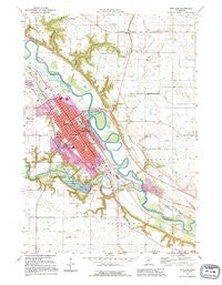 New Ulm Minnesota Historical topographic map, 1:24000 scale, 7.5 X 7.5 Minute, Year 1992