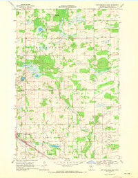New York Mills East Minnesota Historical topographic map, 1:24000 scale, 7.5 X 7.5 Minute, Year 1969