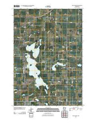 New Auburn Minnesota Historical topographic map, 1:24000 scale, 7.5 X 7.5 Minute, Year 2010