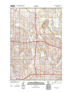 New Brighton Minnesota Historical topographic map, 1:24000 scale, 7.5 X 7.5 Minute, Year 2013
