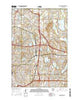 New Brighton Minnesota Current topographic map, 1:24000 scale, 7.5 X 7.5 Minute, Year 2016