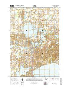 New London Minnesota Current topographic map, 1:24000 scale, 7.5 X 7.5 Minute, Year 2016