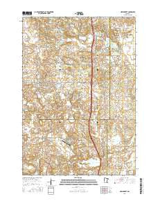 New Market Minnesota Current topographic map, 1:24000 scale, 7.5 X 7.5 Minute, Year 2016