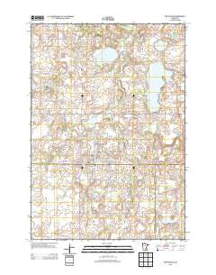 New Prague Minnesota Historical topographic map, 1:24000 scale, 7.5 X 7.5 Minute, Year 2013