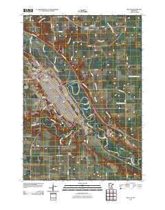 New Ulm Minnesota Historical topographic map, 1:24000 scale, 7.5 X 7.5 Minute, Year 2010