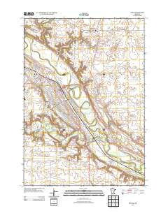 New Ulm Minnesota Historical topographic map, 1:24000 scale, 7.5 X 7.5 Minute, Year 2013