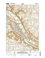 New Ulm Minnesota Current topographic map, 1:24000 scale, 7.5 X 7.5 Minute, Year 2016