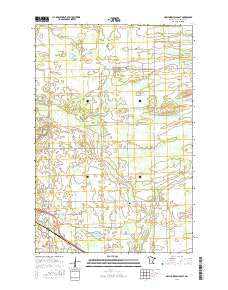 New York Mills East Minnesota Current topographic map, 1:24000 scale, 7.5 X 7.5 Minute, Year 2016