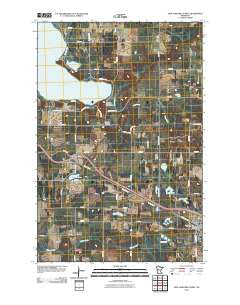 New York Mills West Minnesota Historical topographic map, 1:24000 scale, 7.5 X 7.5 Minute, Year 2010