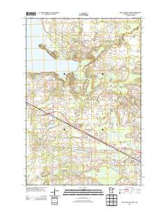 New York Mills West Minnesota Historical topographic map, 1:24000 scale, 7.5 X 7.5 Minute, Year 2013