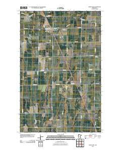 Newfolden Minnesota Historical topographic map, 1:24000 scale, 7.5 X 7.5 Minute, Year 2010