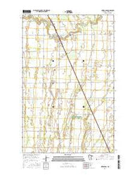 Newfolden Minnesota Current topographic map, 1:24000 scale, 7.5 X 7.5 Minute, Year 2016