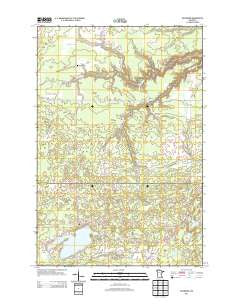 Nickerson Minnesota Historical topographic map, 1:24000 scale, 7.5 X 7.5 Minute, Year 2013